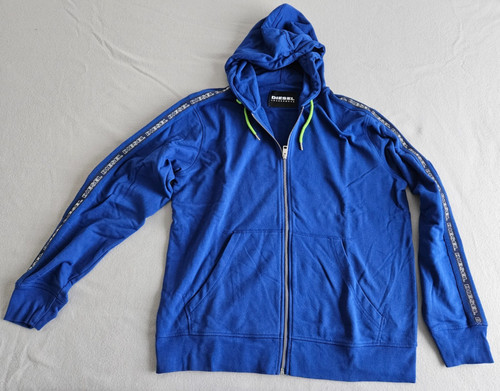 Diesel herren sweatjacke blau - herren,