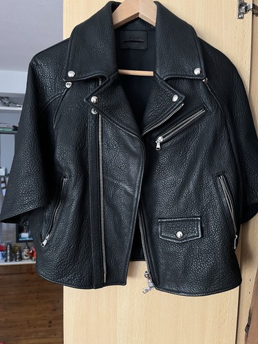 Diesel black gold lederjacke - diesel,