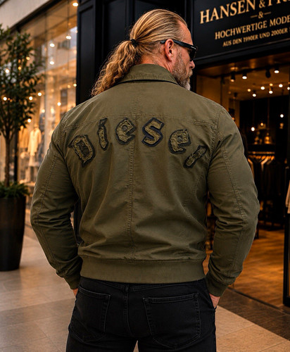 Diesel herren bomberjacke - herren, l
