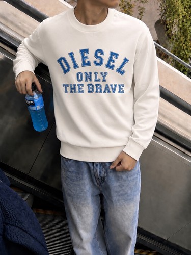 Diesel herren pullover weiß - diesel,